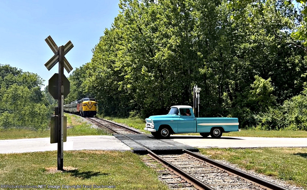 CVSR 6777 and the 59 GMC.